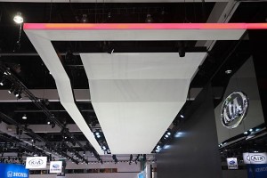 Prolyte Verto Truss used at Los Angeles Auto Show and Volvo product launch