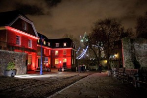 Core LED fixtures illuminate the Tower of London