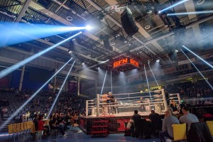 Kampfsport-Event in Trier mit RCF-Systemen beschallt