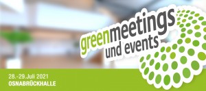 Greenmeetings und Events Konferenz 2021 im Juli in Osnabrück