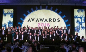 AV Awards 20th anniversary celebration lit by Chauvet