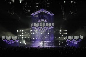 The Weeknd with more than 650 lighting fixtures from Ayrton