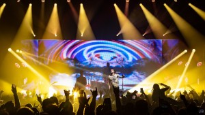 Arena vibe brought to club stages for Beartooth with Squeek Lights and Chauvet