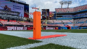 Dream Chip pylon camera used at Super Bowl 2021