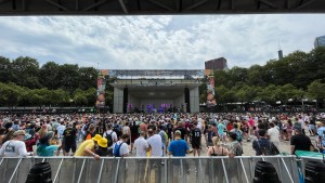 Technotrix field Martin Audio PA rigs on three stages at Lollapalooza