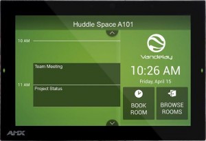 Firmware-Update bringt AMX RoomBook Touch Panels in Acendo-Familie
