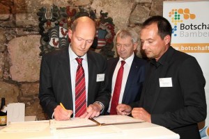 Mediagroup-Geschäftsführer zu Botschaftern für Bamberg ernannt