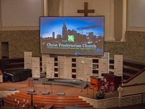 Eiki projection system installed at Nashville’s Christ Presbyterian Church