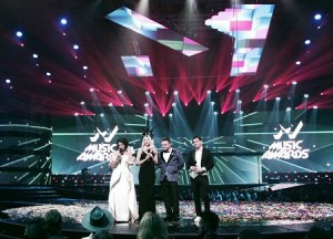 Clay Paky delivers light show on Ukraine M1 Music Awards