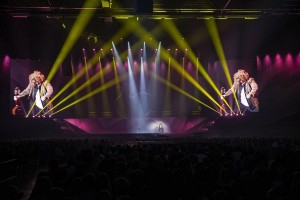 Anders Matthesen on tour with Robe moving lights