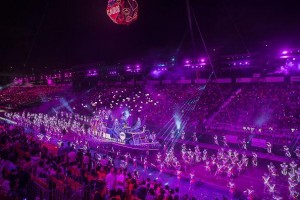 Singapore Chingay Parade with Robe fixtures