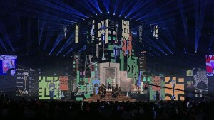 Robe RoboSpots debut at Golden Melody Awards show