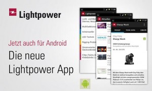 Lightpower App jetzt auch für Android
