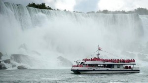 Wetterfeste Lautsprecher von One Systems an den Niagarafällen