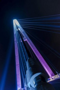Gahrens + Battermann inszeniert Licht- und Audioshow für Brückeneröffnungsfeier