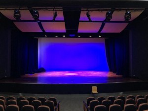 Elation lighting for new school auditorium in Costa Rica