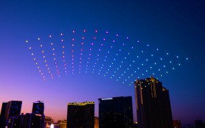 Verge Aero creates drone show next to Las Vegas airport at the Experiential Marketing Summit