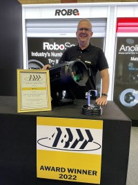 Robe’s T11 Series products win 2022 ABTT Lighting Award