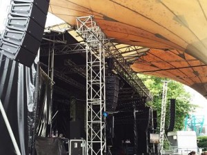 Meyer Sound-System beschallt Wise Guys im Kölner Tanzbrunnen