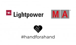 Corona: Lightpower und MA Lighting unterstützen #handforahand