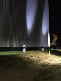 Light art installation at CC NL equipped with Elation luminaires