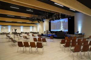 Diabolo installiert Meyer-Sound-Beschallungssystem in neuem DCG-Gemeindesaal