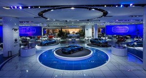 Harman’s Martin Professional lighting fixtures at auto shows in the U.S. and Europe