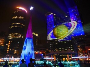Hexogon Solution nutzt Christie Boxer 4K30 für Projection-Mapping-Show in Taiwan