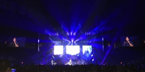 Brantley Gilbert on tour with Claypaky lighting fixtures