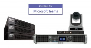 QSC erweitert Microsoft-Teams-Rooms-zertifiziertes Lösungsportfolio