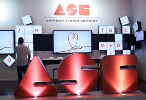 Aktuelle Werbekampagne der Amptown System Company