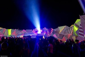XL Video creates live mapped projection at Glastonbury