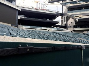 K-array-Lautsprecher in Football-Stadion in Philadelphia installiert