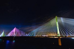 Robe BMFLs supplied for Queensferry Crossing opening event