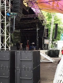 Meyer Sound-System beschallt Wise Guys im Kölner Tanzbrunnen