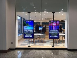 BrightSign-Player steuern Digital Signage in Großbritanniens erstem interaktiven Kreuzfahrt-Shop
