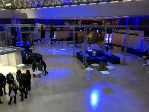 MSL lights gala at The Louvre with Chauvet fixtures