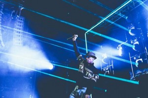 Rejjie Snow on tour with Robe fixtures