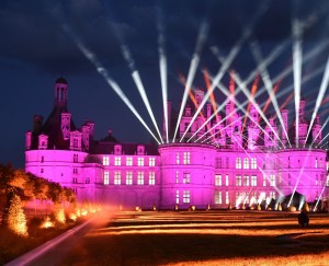 Elation IP line lights Château de Chambord for French TV show