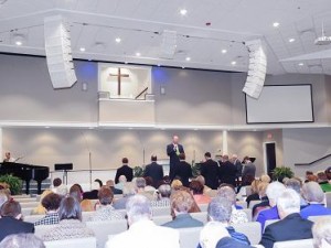 WorxAudio loudspeakers deployed throughout Unity Free Will Baptist Church’s new facility
