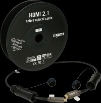 Klotz bietet neues HDMI-2.1-AOC-Kabel für 8K/60p- und 4K/120p-Anwendungen an