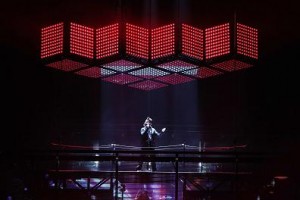 The Weeknd with more than 650 lighting fixtures from Ayrton