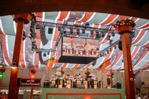 Mediapool setzt Martin Audio WPS in Oktoberfestzelt auf dem Cannstatter Wasen ein