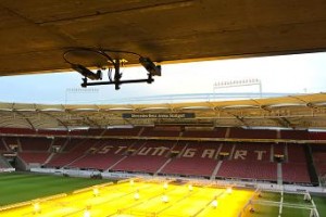 HD Wireless installiert neue Drahtloskamera-Technik in Stuttgarter Stadion