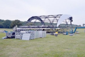 IPS premiered Prolyte’s Polygon XII roof at Showman’s Show