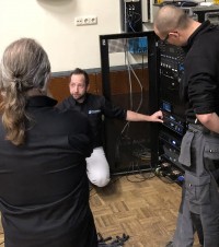 Dynacord MXE5 to control sound system at MFC De Meulewiek