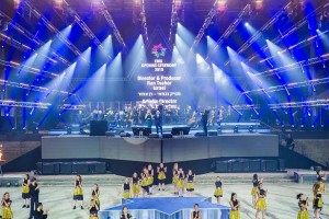 Robe und Litecraft setzen Eröffnungszeremonie der European Maccabi Games in Szene