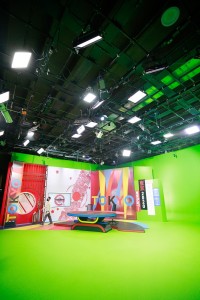 Elation broadcast lighting for Imagen Televisión Olympic Games studio