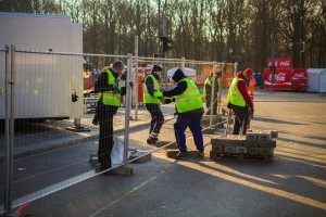 Niemeier Event Tools für Silvesterparty am Brandenburger Tor im Einsatz