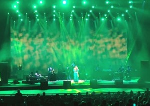 Chauvet Rogue R2 Wash fixtures used at Gurdas Maan concert